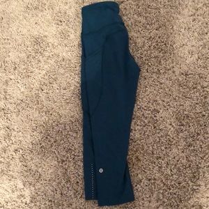 Lululemon “19 Fast & Free Crop Size 4